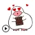 Animated Chubby Duck Sticker