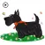 Animated Scottie Dog Sticker