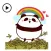 Chubby Panda Animated Sticker
