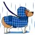 Lovely Welsh Corgi Dog Sticker