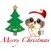 Merry Christmas Shih Tzu Dog