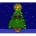 Twinkle Christmas Tree Sticker