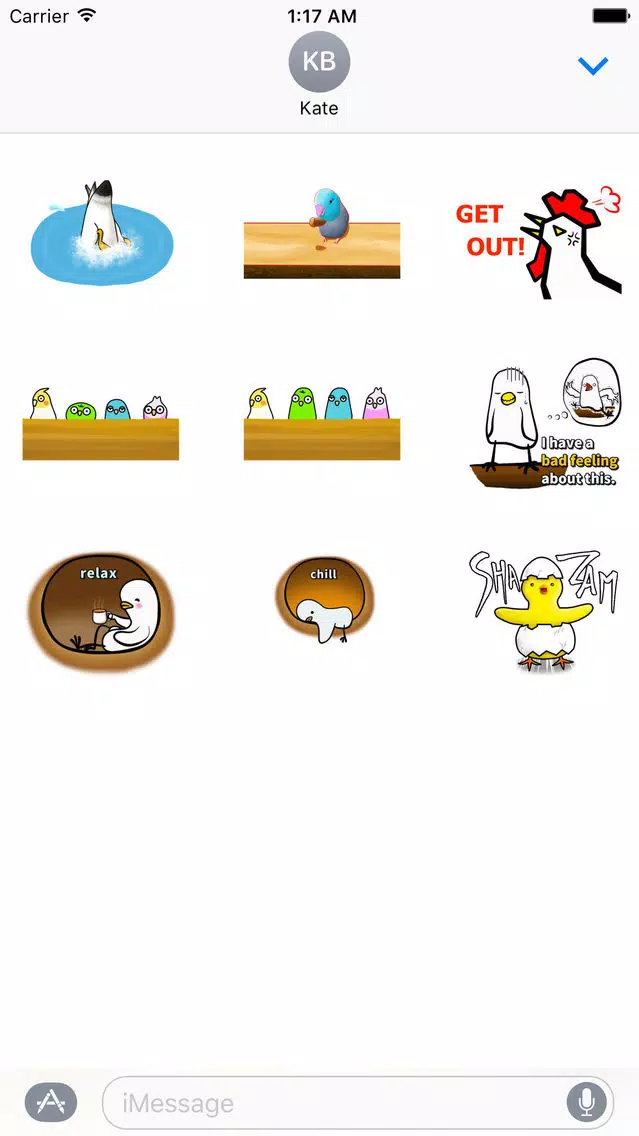 We Are Lovely Birds Sticker应用截图