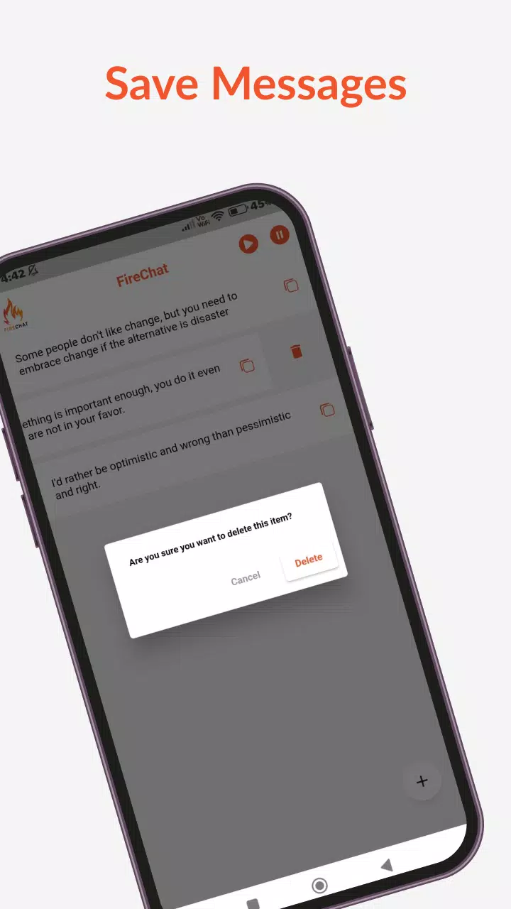 Fire Chat Screenshots