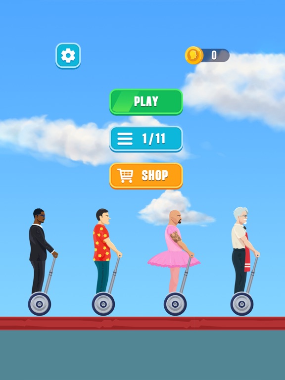 Happy Wheels Racing Challenge iPad Screenshots