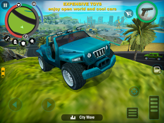 Tangkapan skrin Real Gangsters Crime iPad 