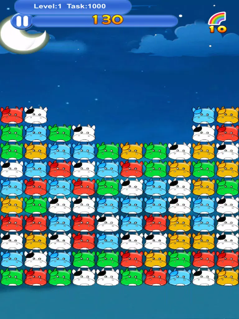 Magic Cow-cute pet cow battle star game iPad Screenshots
