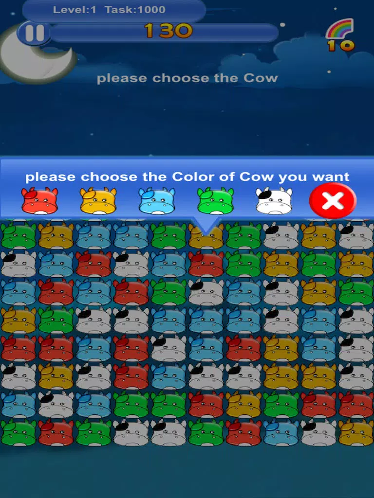 Magic Cow-cute pet cow battle star game iPad Screenshots