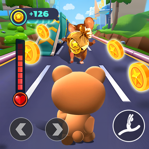 Subway Runner Surfer: Run bear