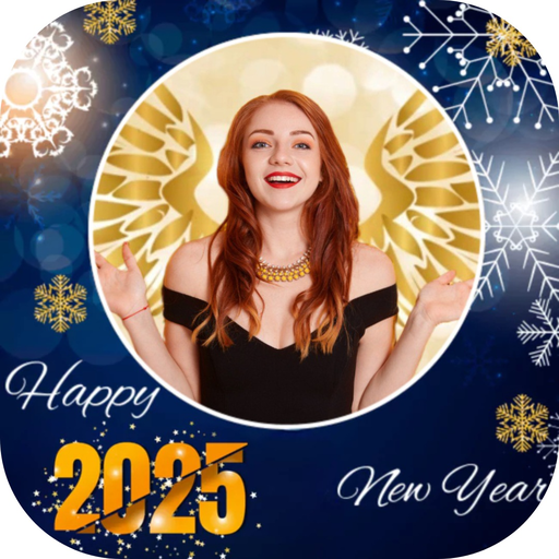 New Year Photo Frame 2025 New Year Photo Frame 2025