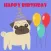 Happy Birthday Stickers - Cute