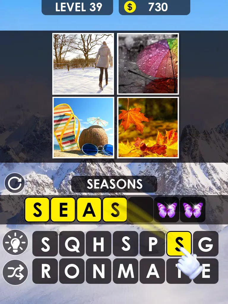 Captures d'écran de Word Cross Games