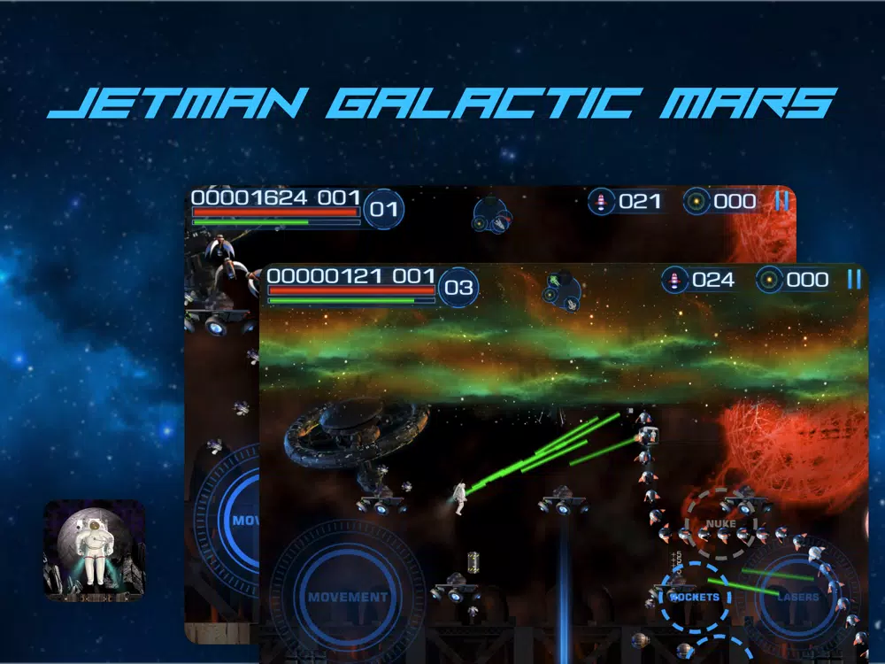 Jetman Galactic Mars iPad  স্ক্রিনশট