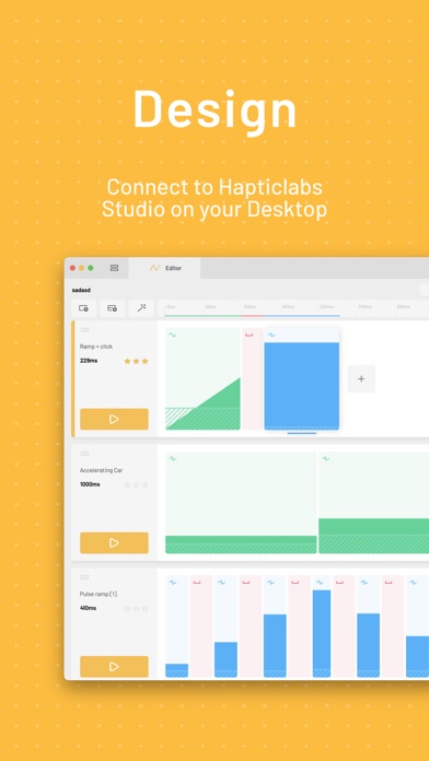 ภาพหน้าจอของ Hapticlabs Player