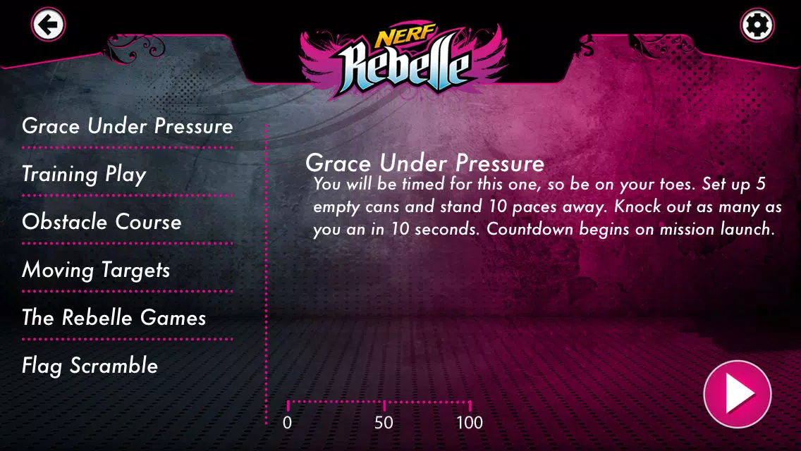 NERF Rebelle Mission Central سکرین شاٹس