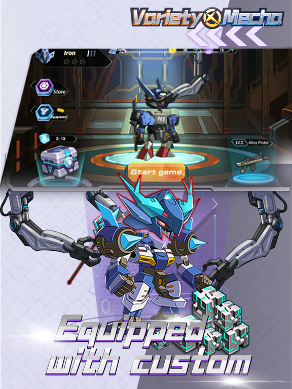 VarietyMecha iPad 应用截图