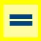 Simple Yellow Calculator