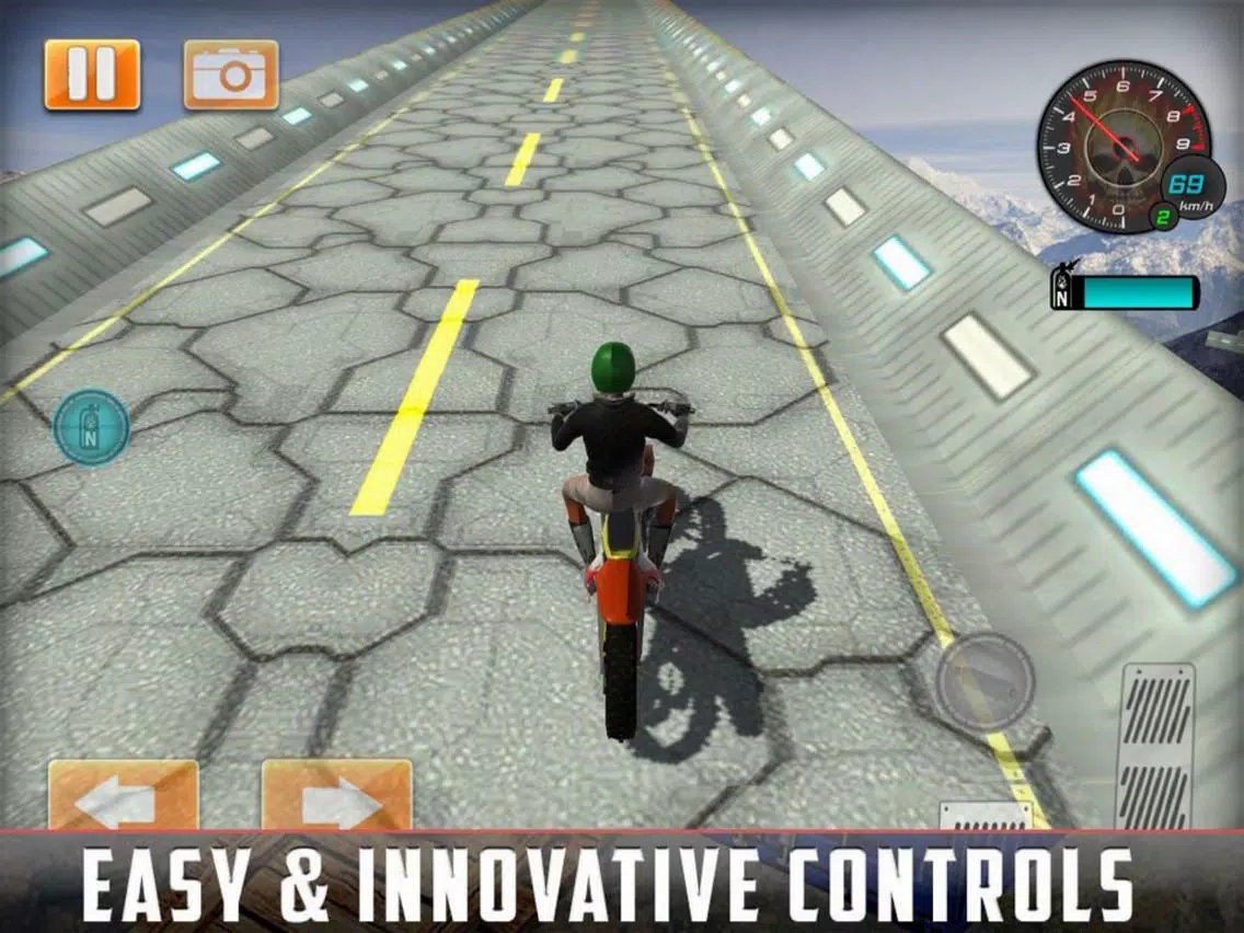 Impossible Tricky Moto Racer iPad Screenshots