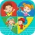 Kids Play Jigsaw Puzzle