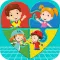 Kids Play Jigsaw Puzzle