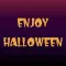 Enjoy Halloween Stickers