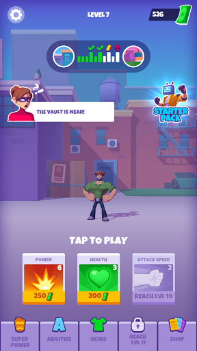 Invincible Hero Screenshots