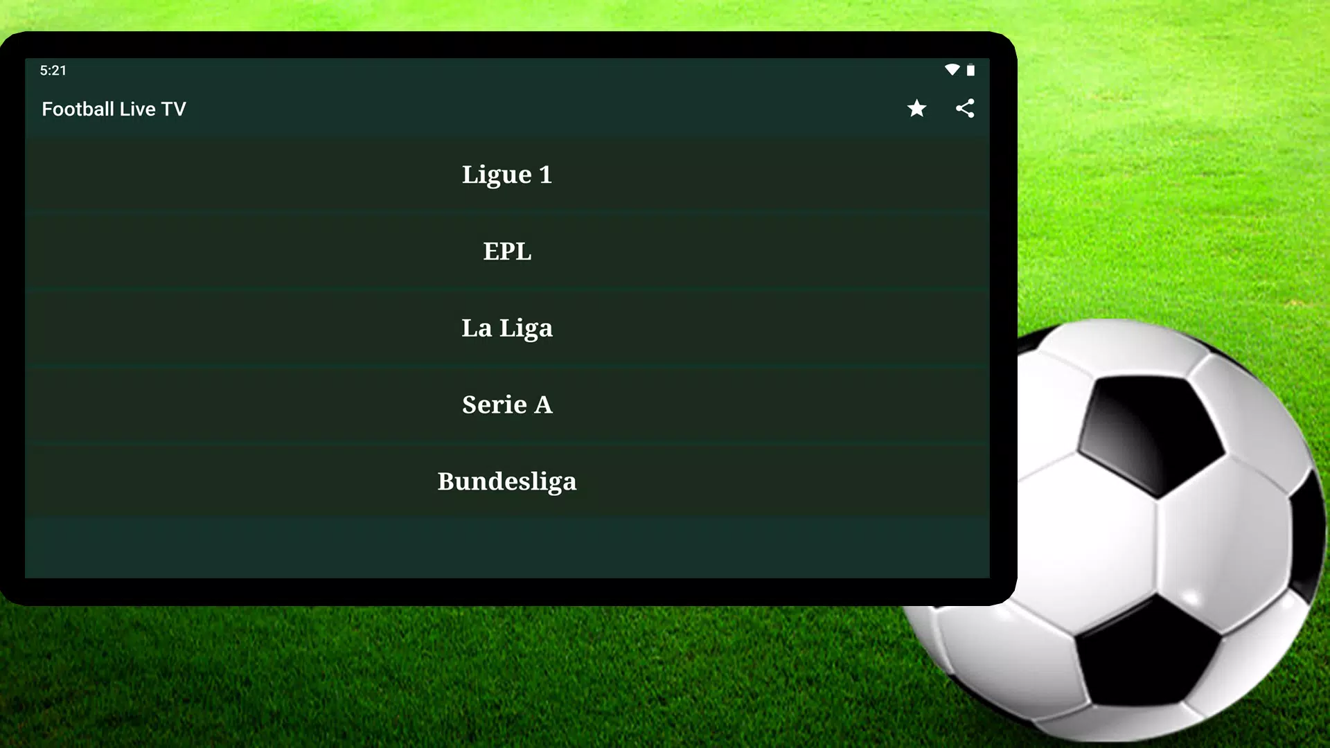 Live Football TV HD - 2025應用截圖