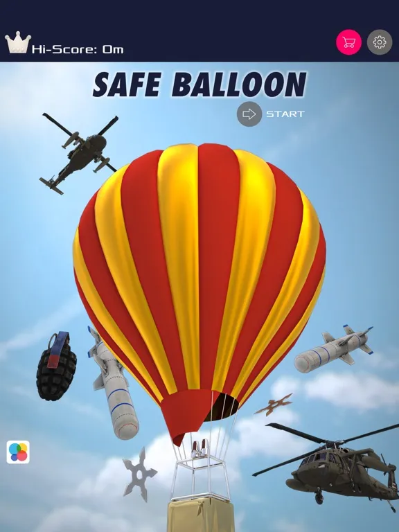 Safe Balloon iPad  Screenshots