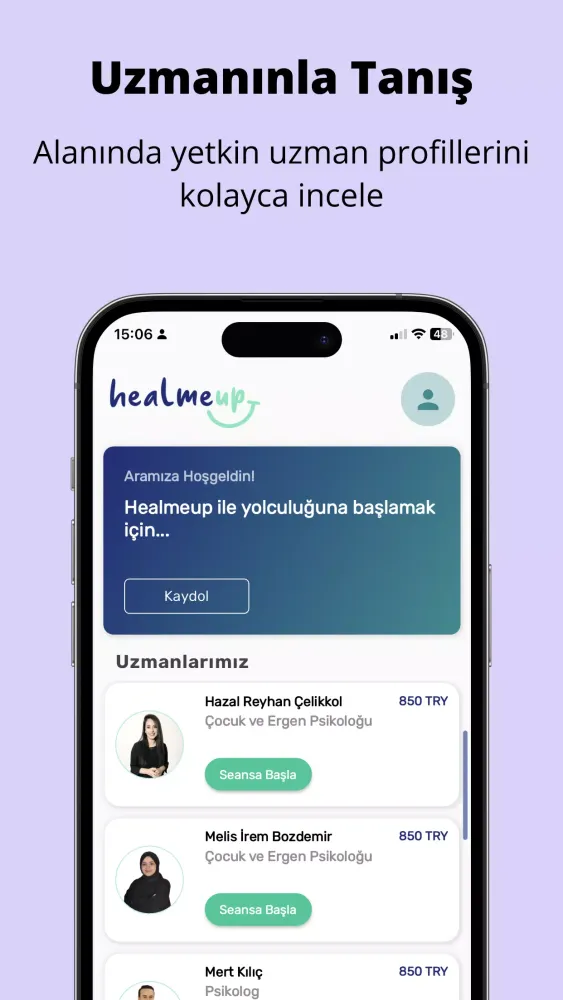 Healmeup Screenshots