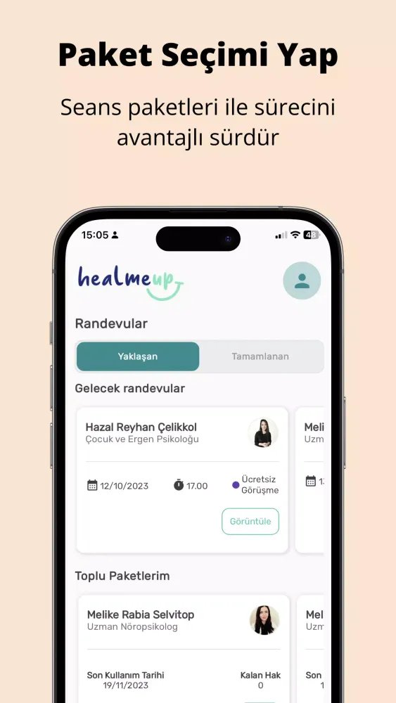 Healmeup Screenshots