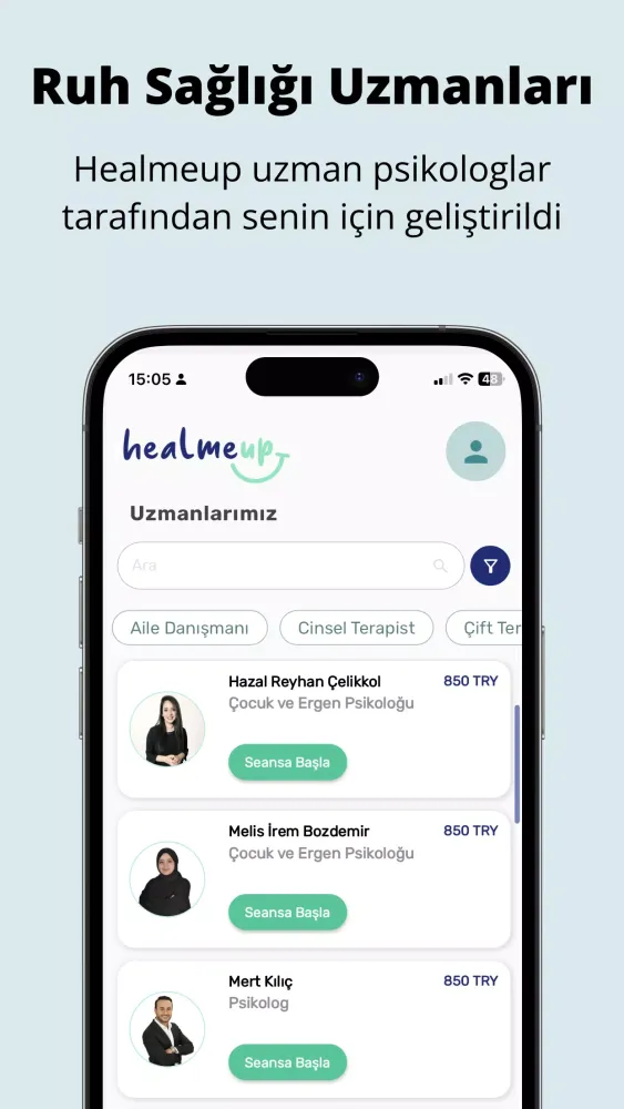 Healmeup Screenshots