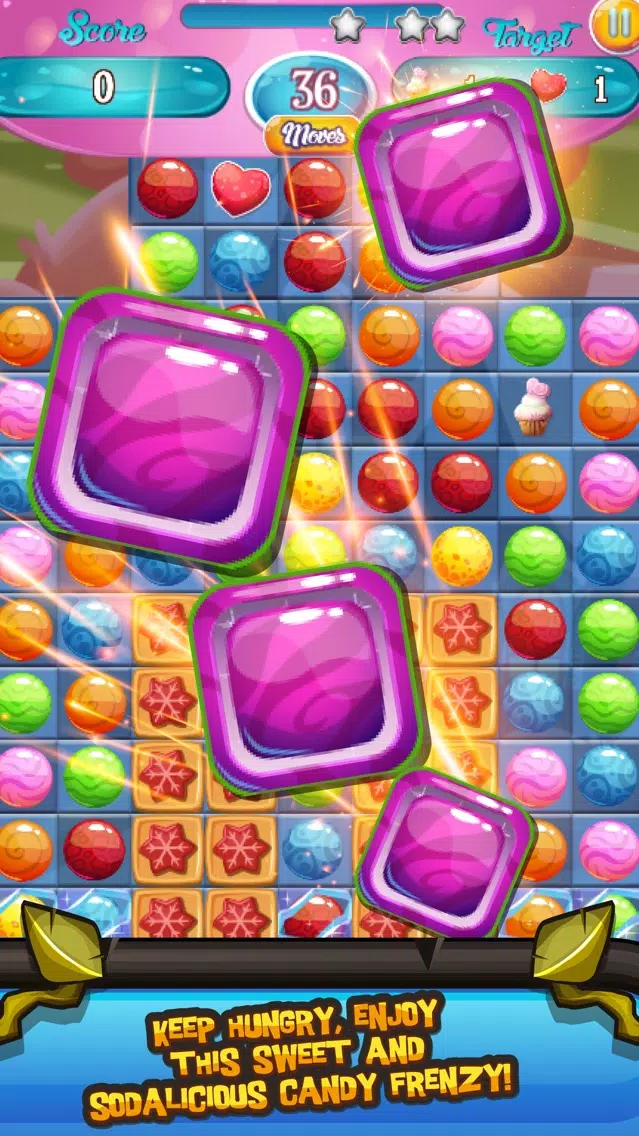 Candy Show Time - Match The Same Color Candy To Burst This Puzzle Game Screenshots