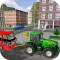 Transport Car Pulling City