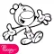 Coloriage personnalisé Piwooz