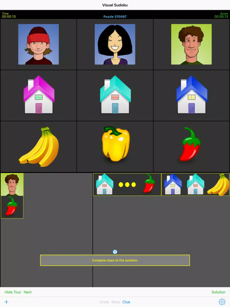 Visual Sudoku iPad Screenshots