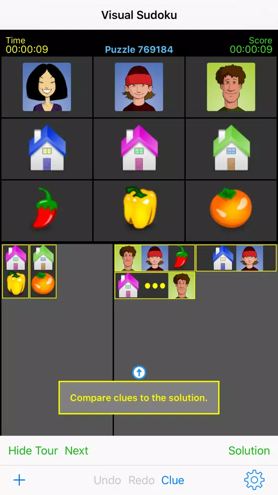 Visual Sudoku Screenshots