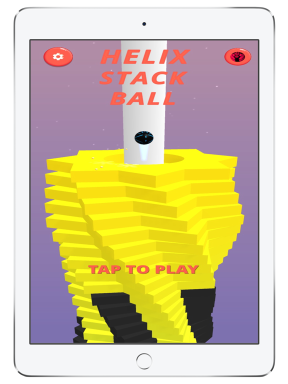 Helix Stack Ball: Drop Ball 3D iPad Screenshots