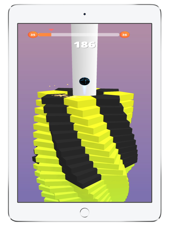 Helix Stack Ball: Drop Ball 3D iPad Screenshots