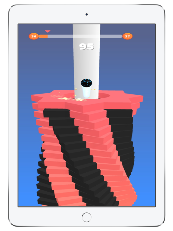 Helix Stack Ball: Drop Ball 3D iPad Screenshots