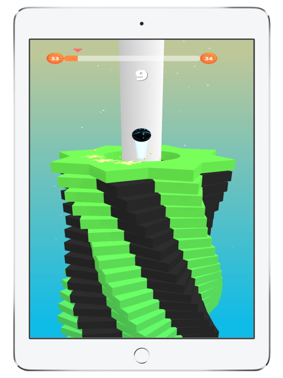 Helix Stack Ball: Drop Ball 3D iPad Screenshots