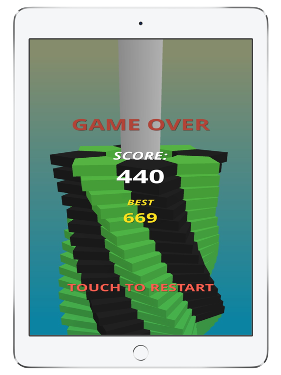 Helix Stack Ball: Drop Ball 3D iPad Screenshots