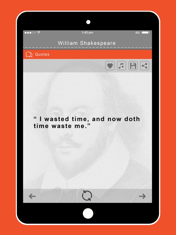 Shakespeare- William shakespeare quotes Free iPad Screenshots