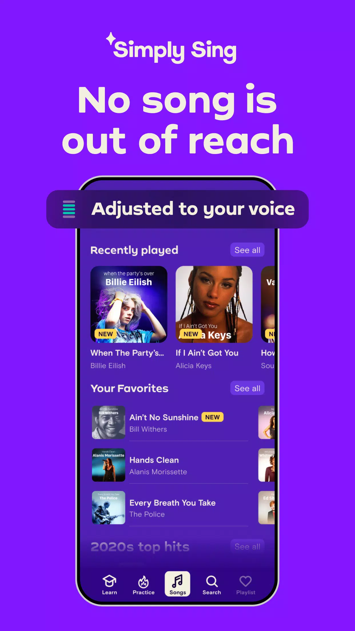 Simply Sing Screenshots