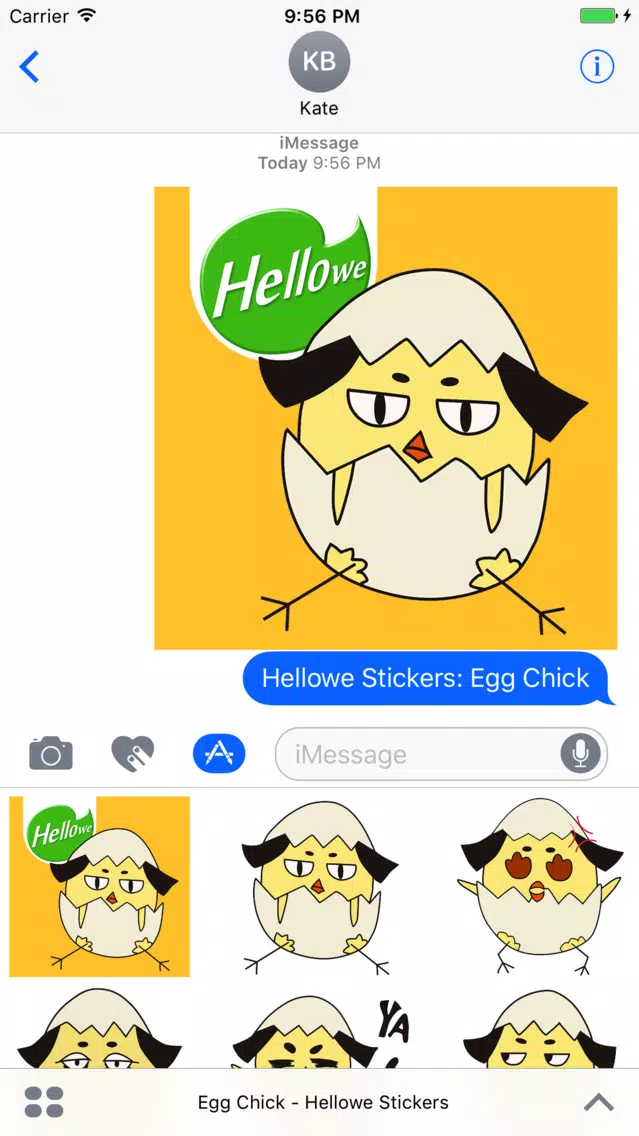 Hellowe Stickers: Egg Chick Screenshots