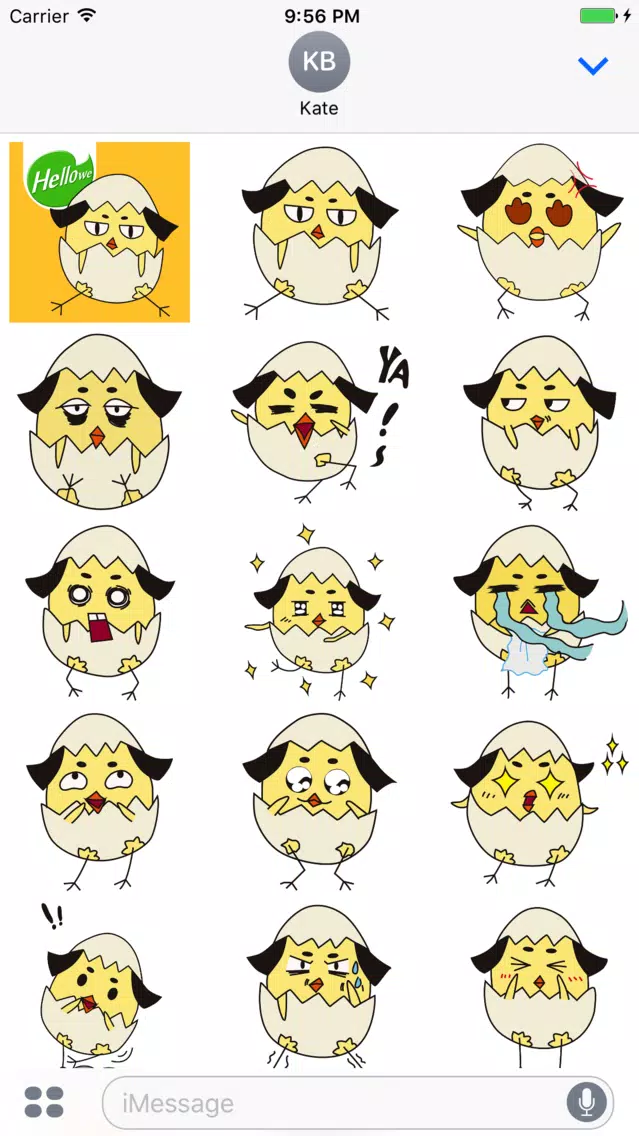 Hellowe Stickers: Egg Chick Screenshots
