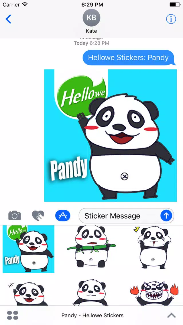 Hellowe Stickers: Pandy Screenshots