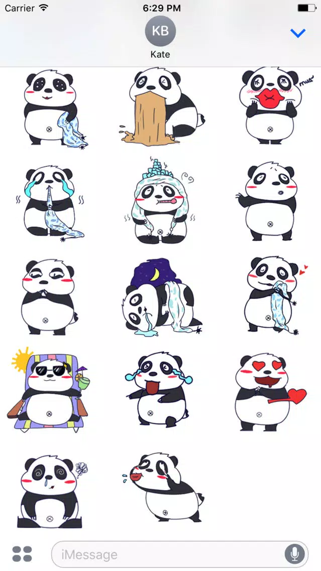 Hellowe Stickers: Pandy Screenshots