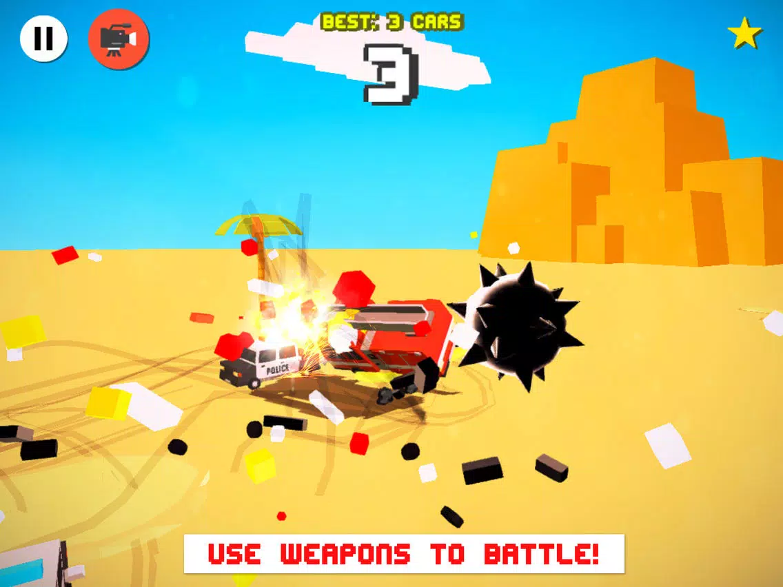 Smashy Dash PRO - Wanted Road Rage iPad  Ekran Görüntüleri