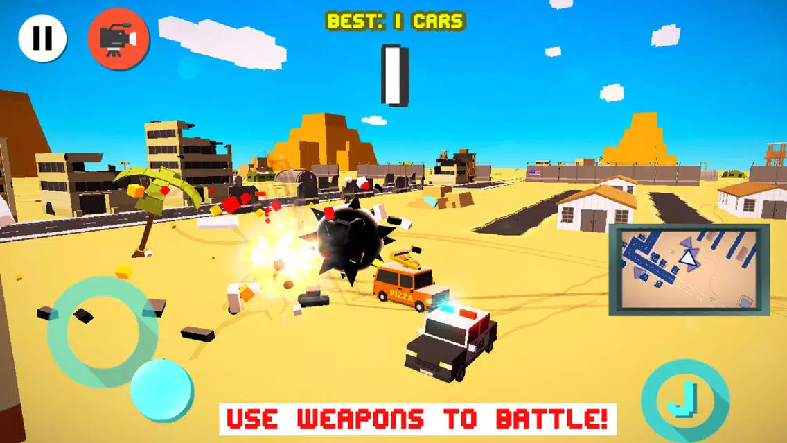 Smashy Dash PRO - Wanted Road Rage Ekran Görüntüleri