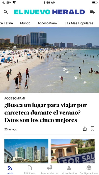 El Nuevo Herald Screenshots